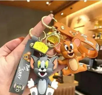 Magnifique Tom and Jerry Keychain