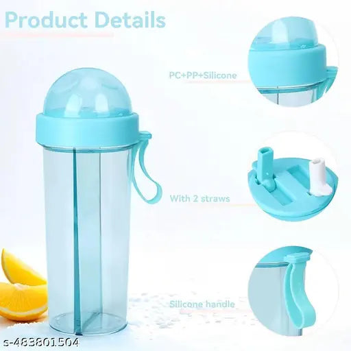 2 Section Water Bottle, Shaker Bottle