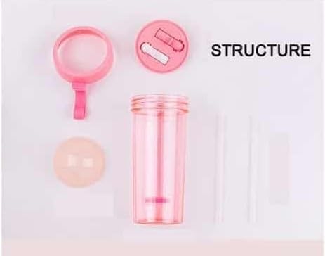 2 Section Water Bottle, Shaker Bottle