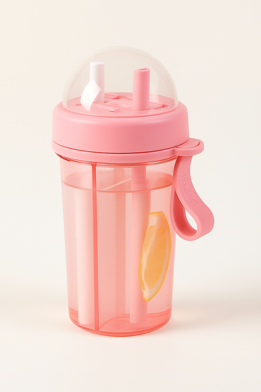 2 Section Water Bottle, Shaker Bottle