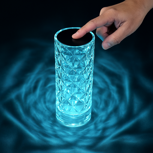 Color Changing Touch Lamp-Touch Control Bedside Lamp