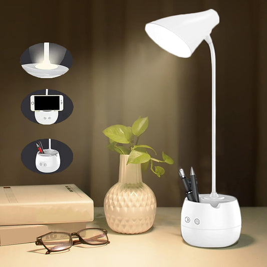 Desk Lamp With 3 Shades Touch Control Light