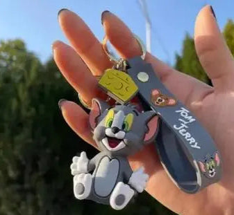 Magnifique Tom and Jerry Keychain